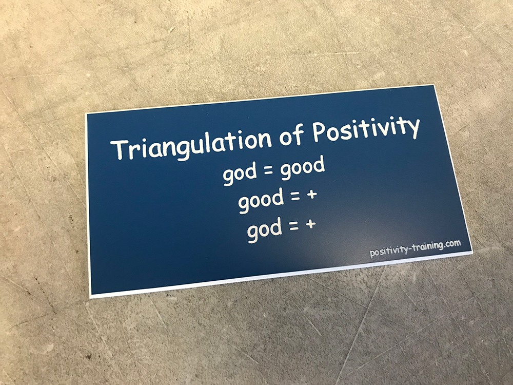 Triangulation of Positivity magnet